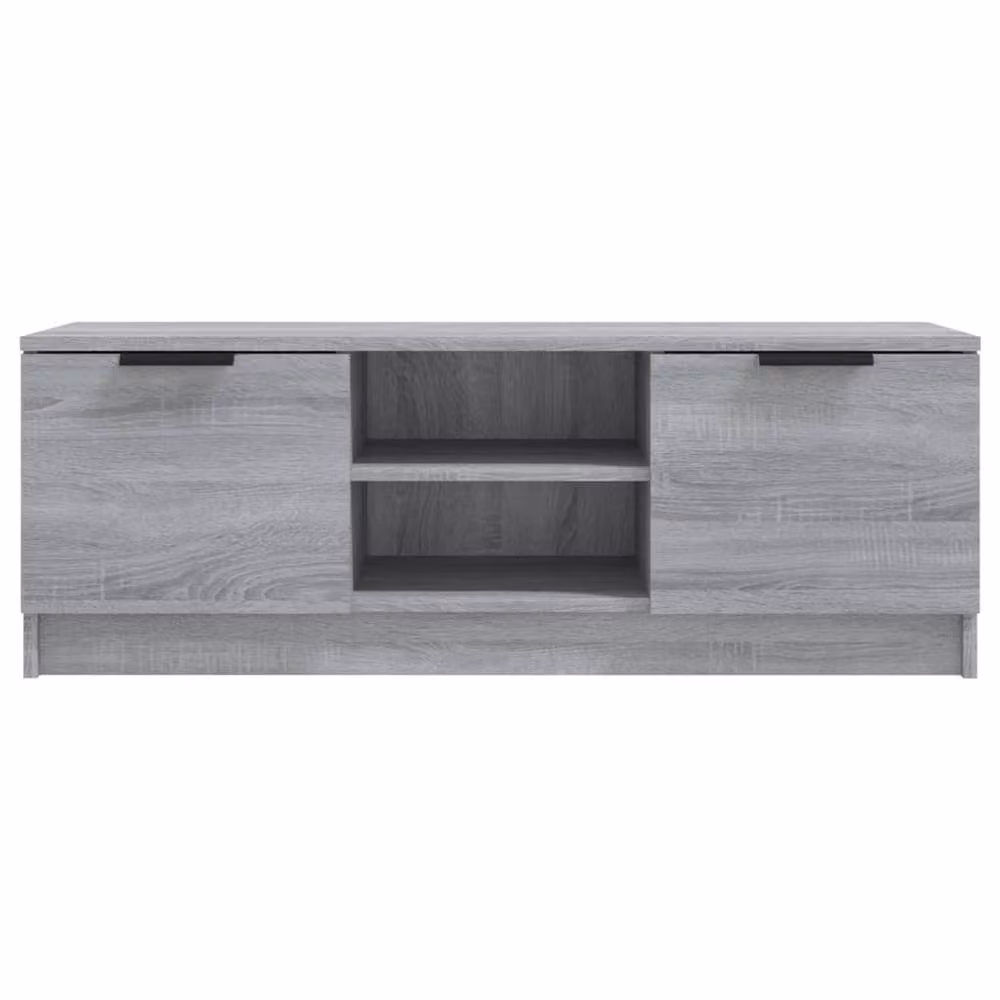 Berkfield Home Modern Grey Sonoma TV Cabinet, W/D/H: 102 x 35 x 36.5 cm – 3