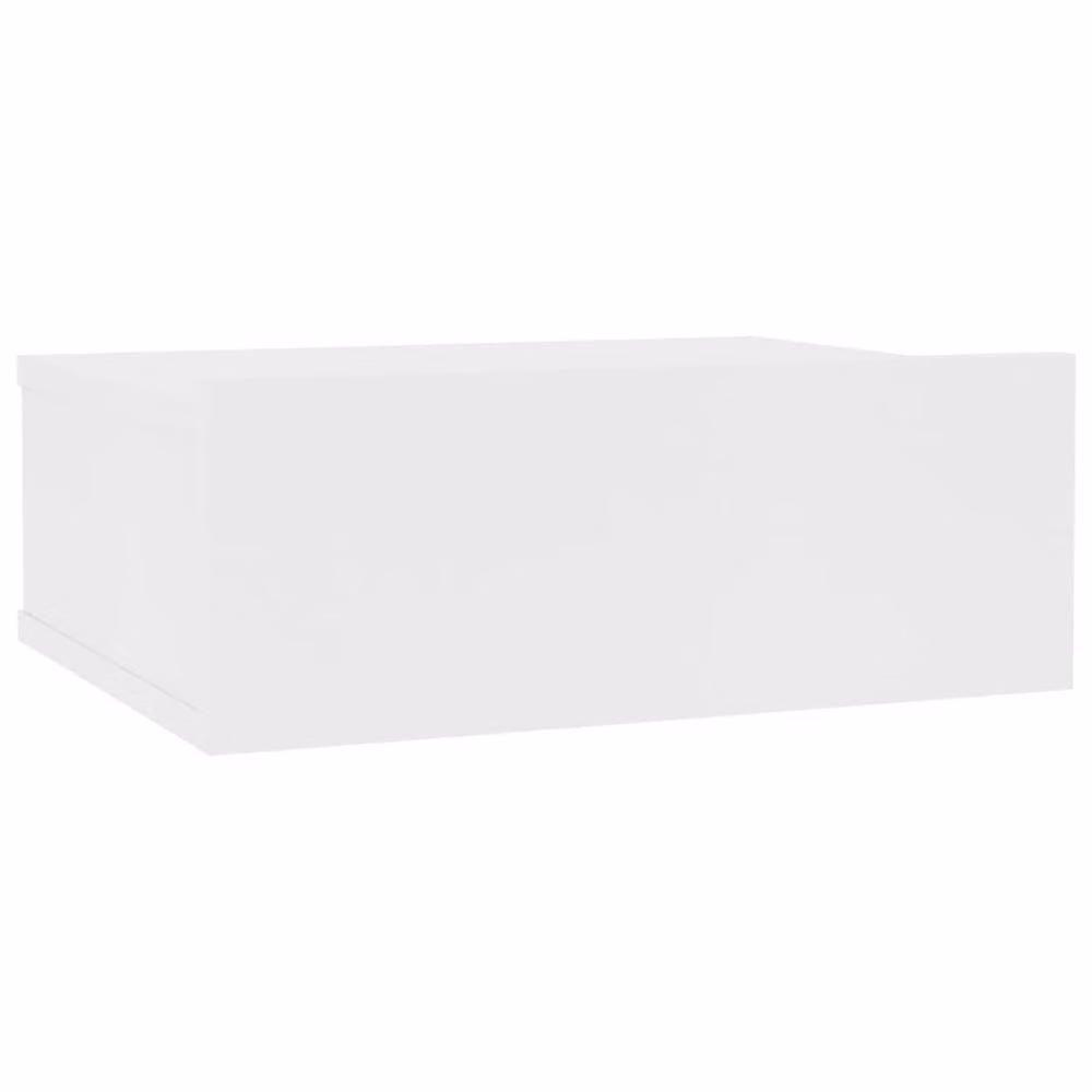 Berkfield Home White Floating Nightstand W/D/H: 40 x 30 x 15 cm – 2