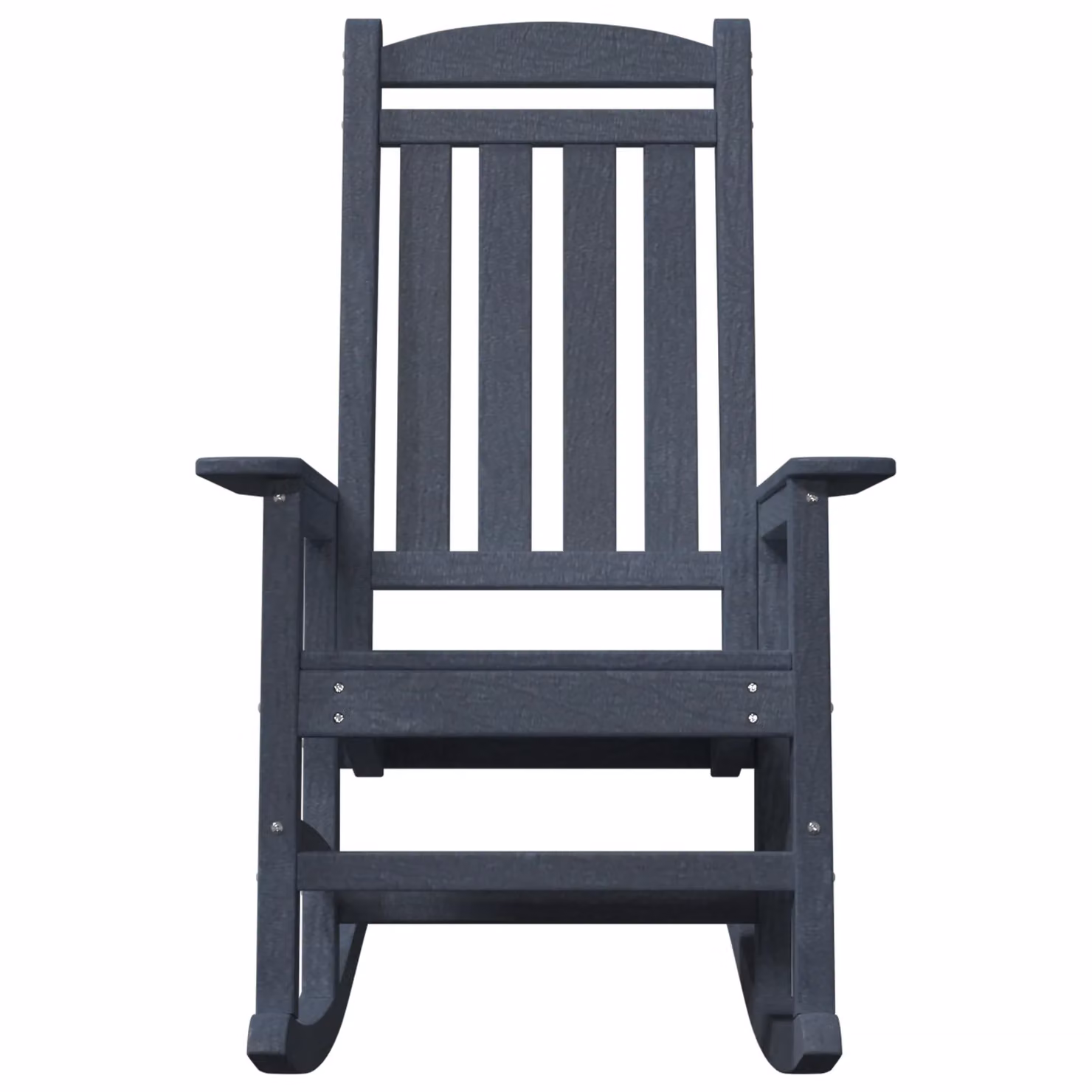 Berkfield Home Garden Rocking Chair in Navy Blue, W/D/H: 70 x 92 x 108 cm – 3