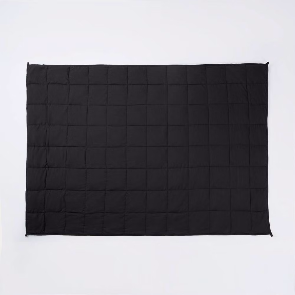 OHS Supersoft Sensory 10kg Weighted Blanket in Black, W: 150 cm x L: 200 cm – 4