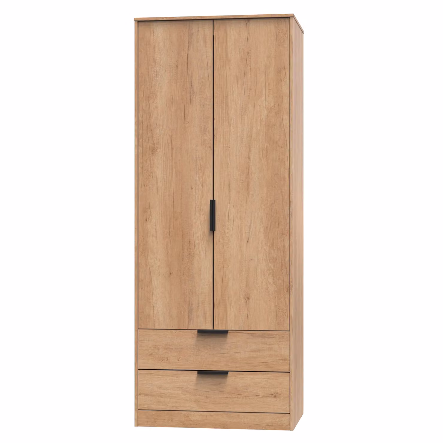 Ready Assembled 2 U Fuji 2 Door 2 Drawer Wardrobe in Natural – 2