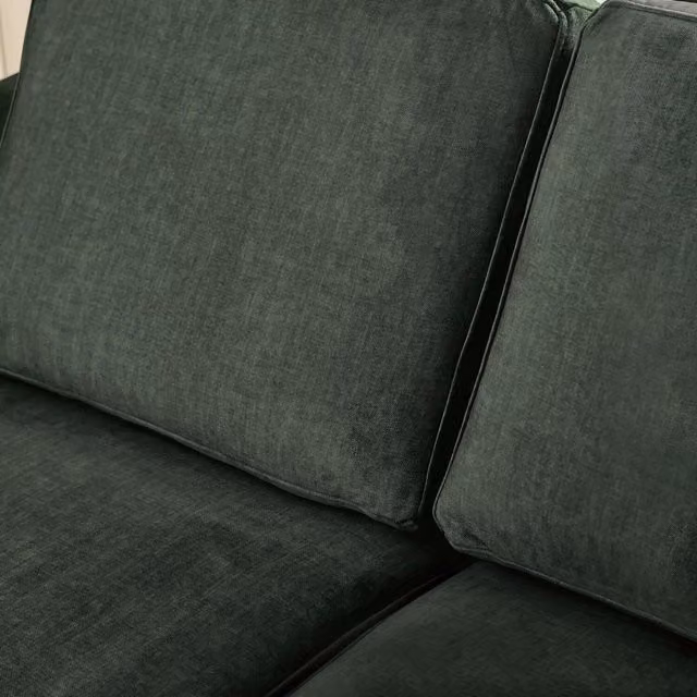 FurnitureboxUK Logan 2 Seater Fabric Sofa in Green