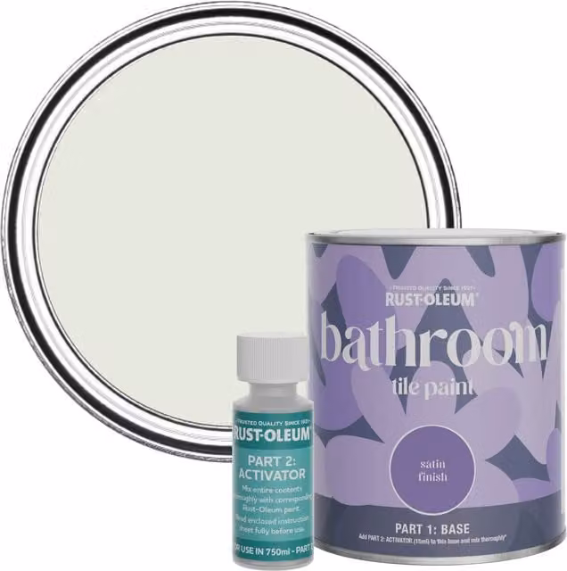 Rust-Oleum Bathroom Tile Paint in Satin Finish, Sage Mist Green, 0.75 l