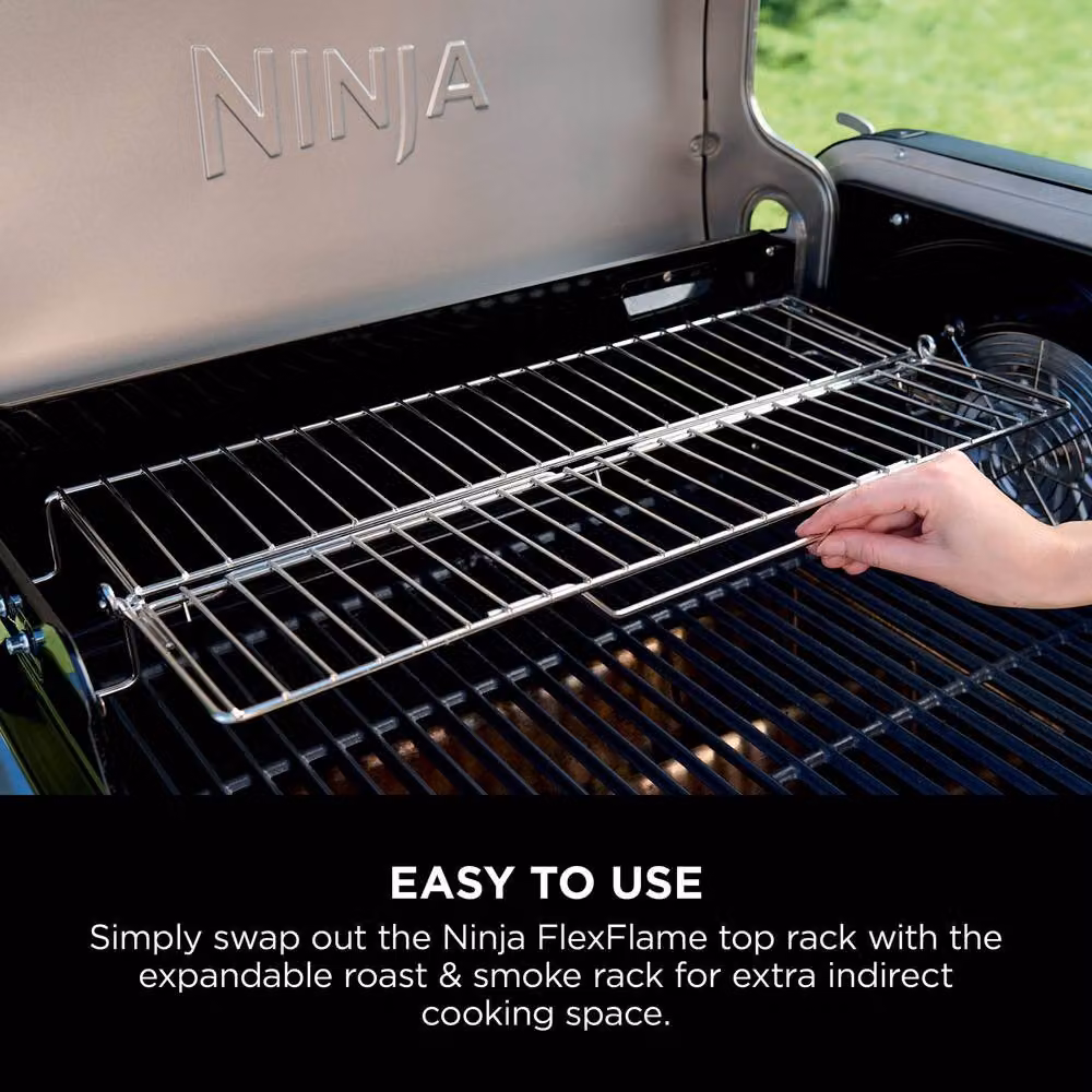 Ninja Propane Folding Gas Cooking Rack XSKFLDINDRKEUK in Silver – 2