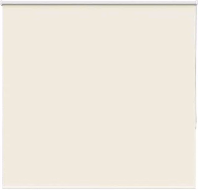 Berkfield Home Blackout Roller Blind in Off-White Polyester, W: 145 cm, H: 150 cm