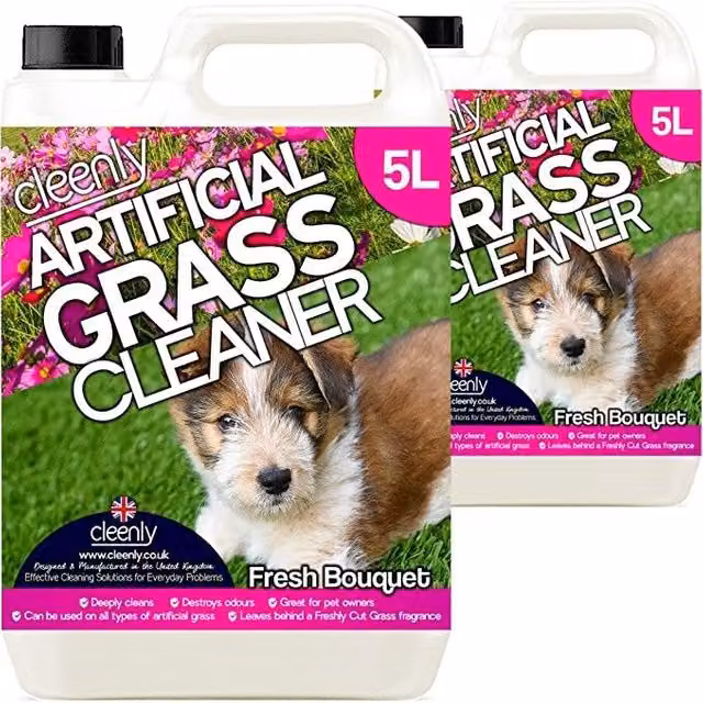 cleenly Artificial Grass Cleaner for Dogs Floral 10L