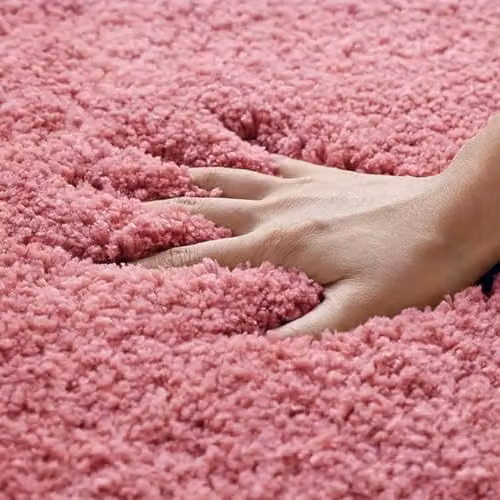Allure Bath Fashions Luxury Microfibre Non-Slip Bath Mat, Pink, W: 80 cm, D: 50 cm – 4