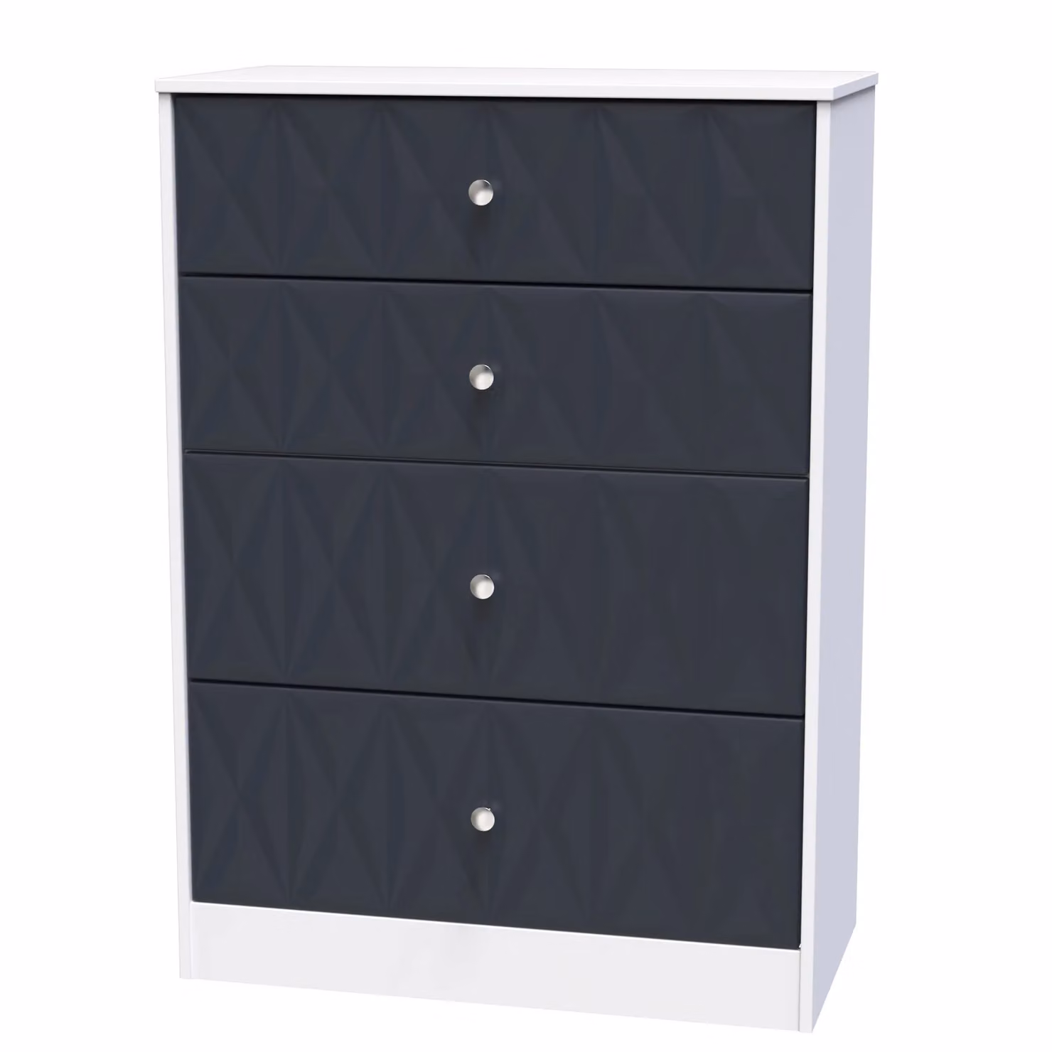 2 U Memphis 4 Drawer Deep Chest in Dark Blue – 2