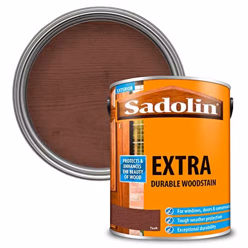 Sadolin Extra Durable Teak Woodstain, 5 l