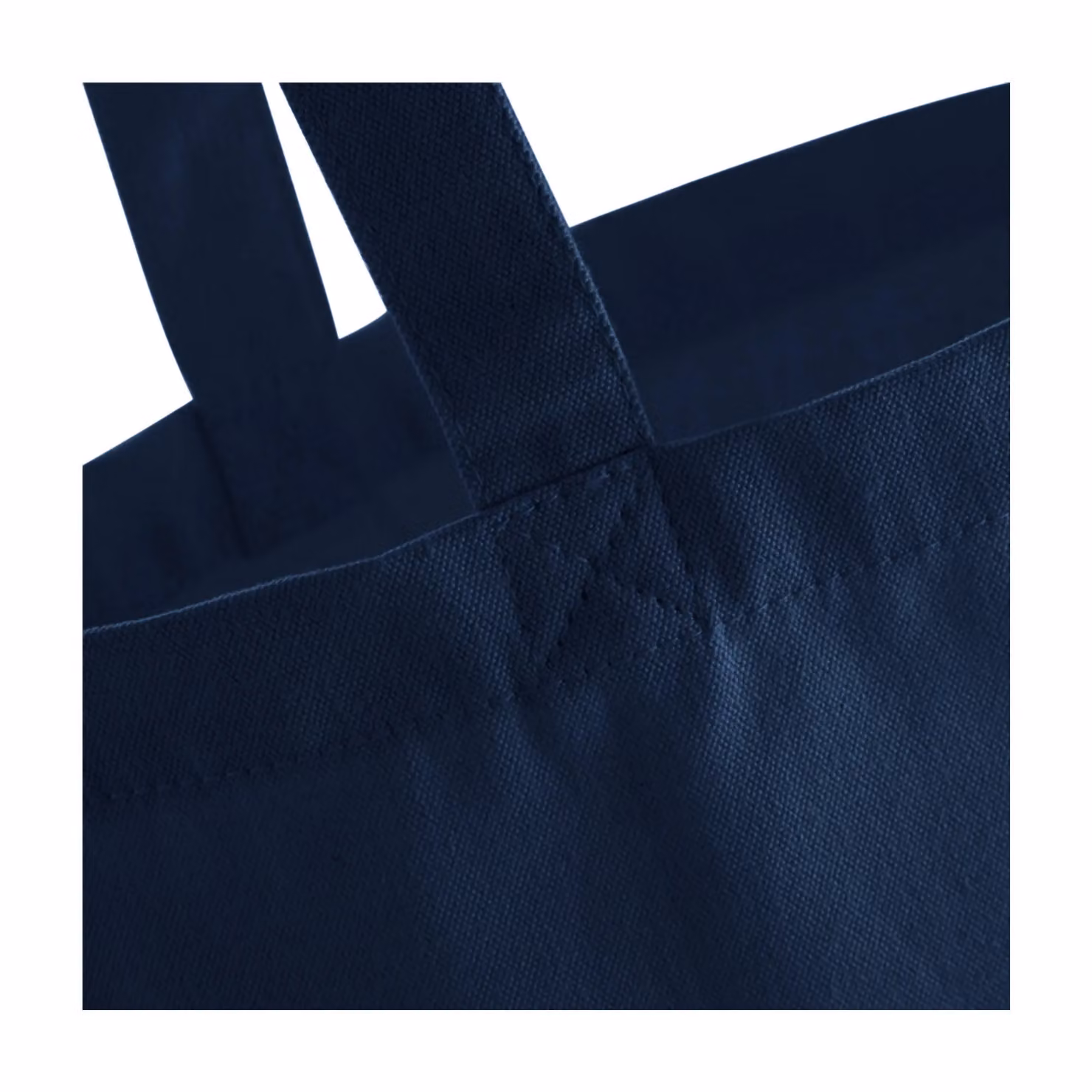 Westford Mill Classic Fairtrade Shopper Bag in Navy Blue – 2