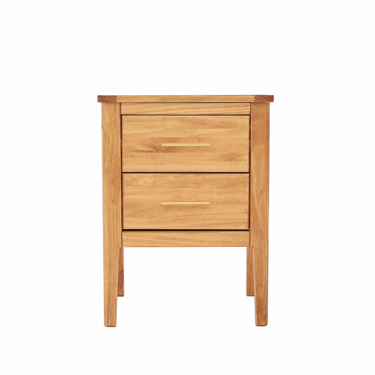 Cabinet Bits Carbini 2 Drawer Bedside Table in Brown – 2