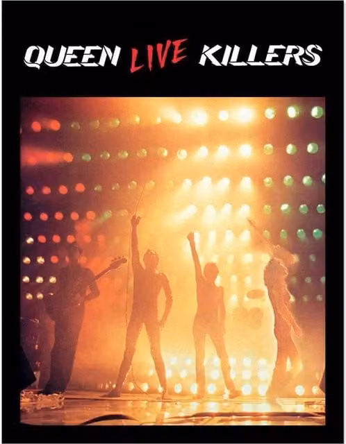 Queen Typography Framed Paper Poster in Black, W: 40 cm, H: 30 cm – 1