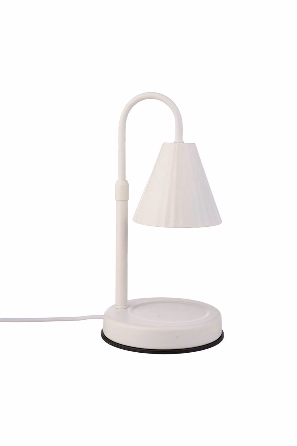 H&O Direct Dimmable Tabletop Candle Warmer Lamp in White – 3