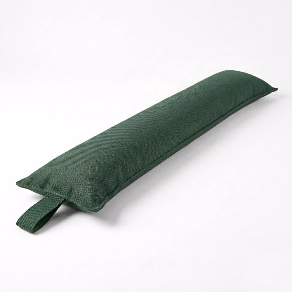 Snug City Premium Filled Draught Excluder for Doors and Windows, Green – 2