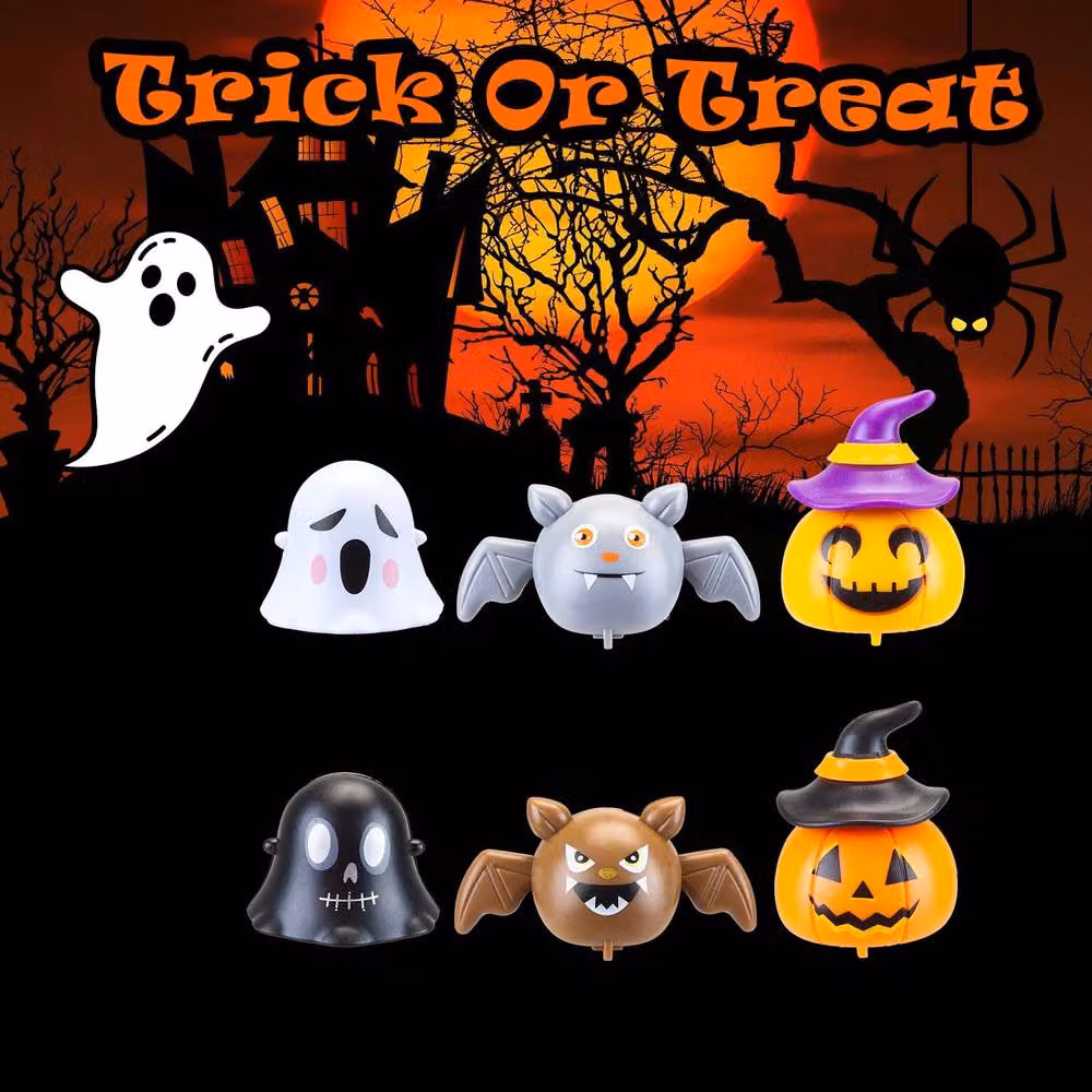 VFM e-Store Halloween Pull Back Friction Toys in Multicolour, 12 Pack – 3