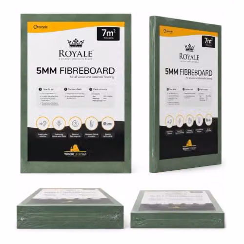 Mega Flooring UK 5mm Wood Fibre Underlay Panels, Green, 15 Boards per Pack, Covers 7m² – 4