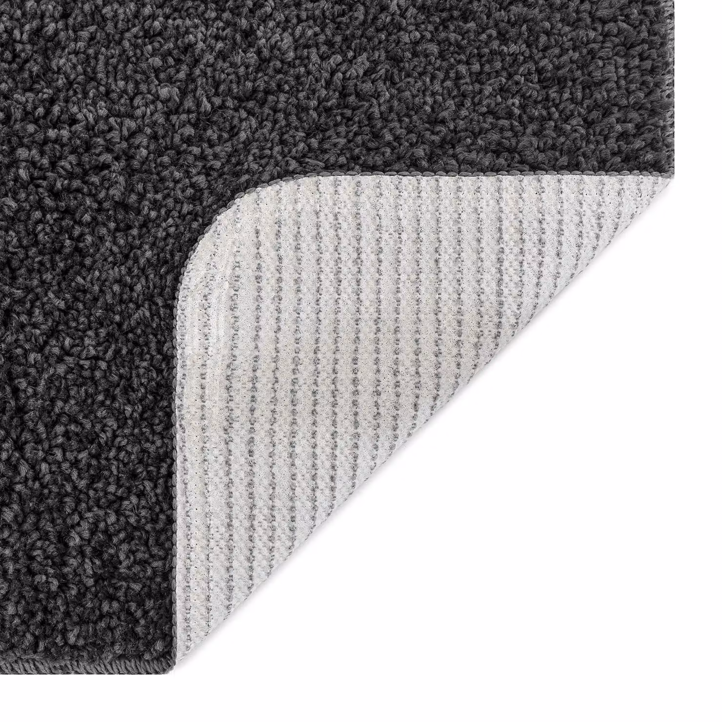 Berkfield Home Shaggy Rug in Grey, W: 240 cm, D: 340 cm – 2