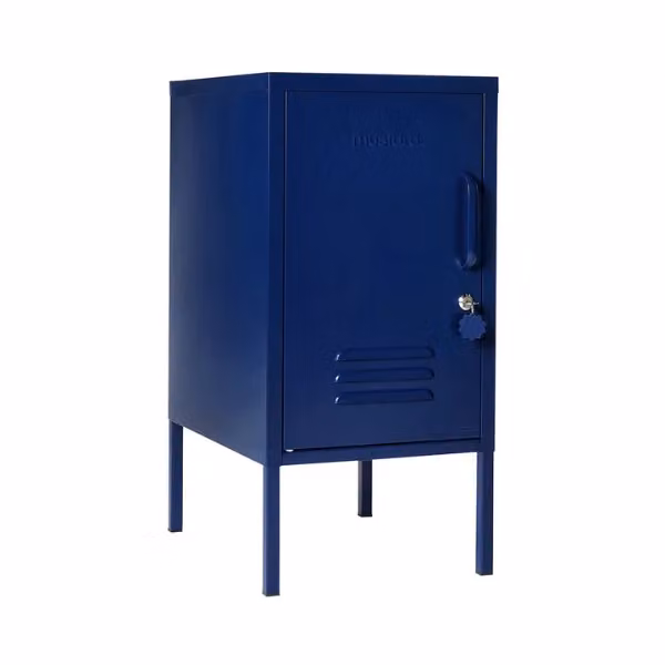Mustard Made The Shorty To The Left Wall Mounted Metal Cabinet in Navy Blue, W/D/H: 72 x 35 x 46 cm – 3