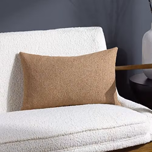 Hoem Selene Rectangular Brown Polyester Filled Cushion W/D/H: 40 x 40 x 1 cm – 5