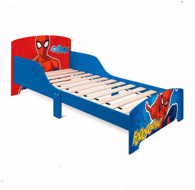 Spiderman Children's Toddler Bed in Red