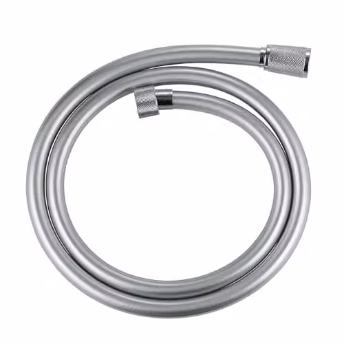 Grohe Silverflex Shower Hose with Anti-Twist Function, Silver, Length: 150 cm