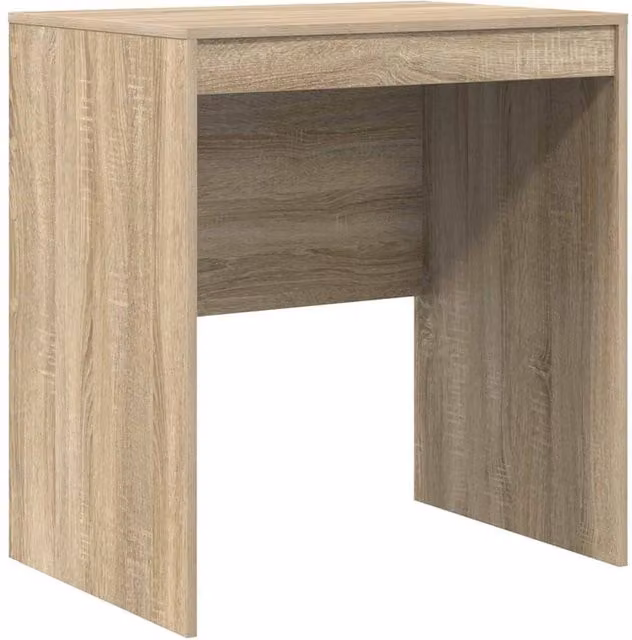 Berkfield Home Computer Desk in Sonoma Oak, Light Brown, W/D/H: 70 x 50 x 76 cm – 1