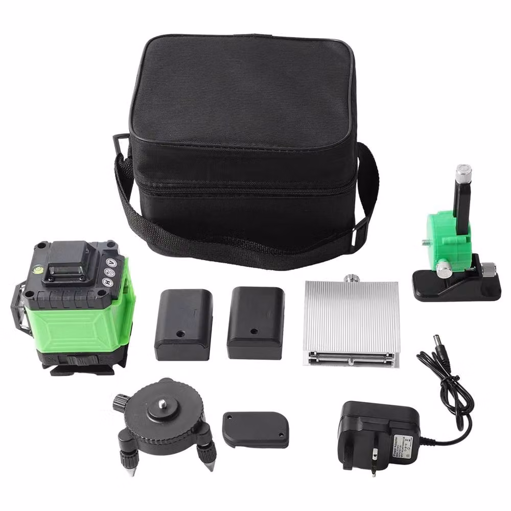 SPETLEK 16-Line Self-Leveling Green Laser Level with Rechargeable Battery, W: 1000 cm, D: 52 cm – 2