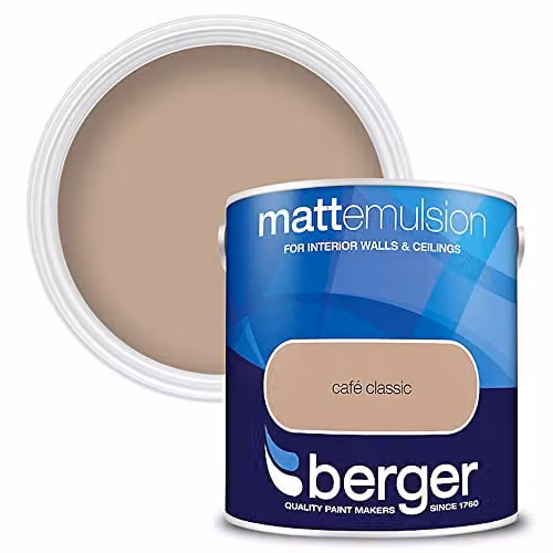 Berger Matt Emulsion Cafe Classic Beige 2.5L