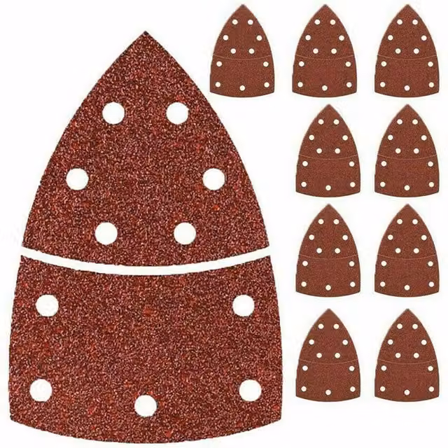 SPETLEK 40pcs Mixed Grit Abrasive Bond Sanding Sheets for Wood, Metal and Universal Use, Brown, W: 520 cm, L: 1000 cm – 1