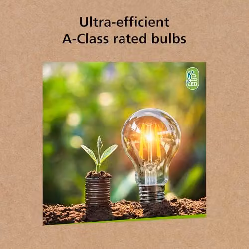 SYLVANIA Platinum E27 LED Bulb, 7.3W Warm White 2700K GLS Retro Fit Lamp – 2