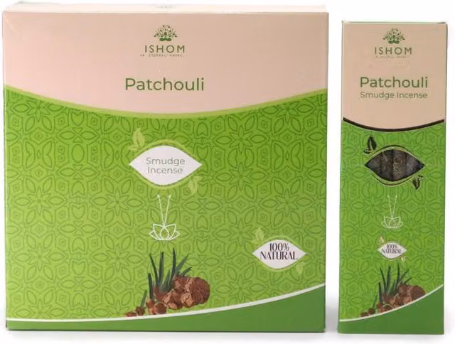KDMD Ishom Patchouli Smudge Incense Sticks in Brown