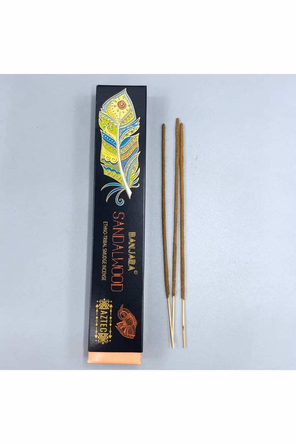 KDMD Banjara Tribal Sandalwood Smudge Incense Sticks, 10 Sticks, Brown – 2