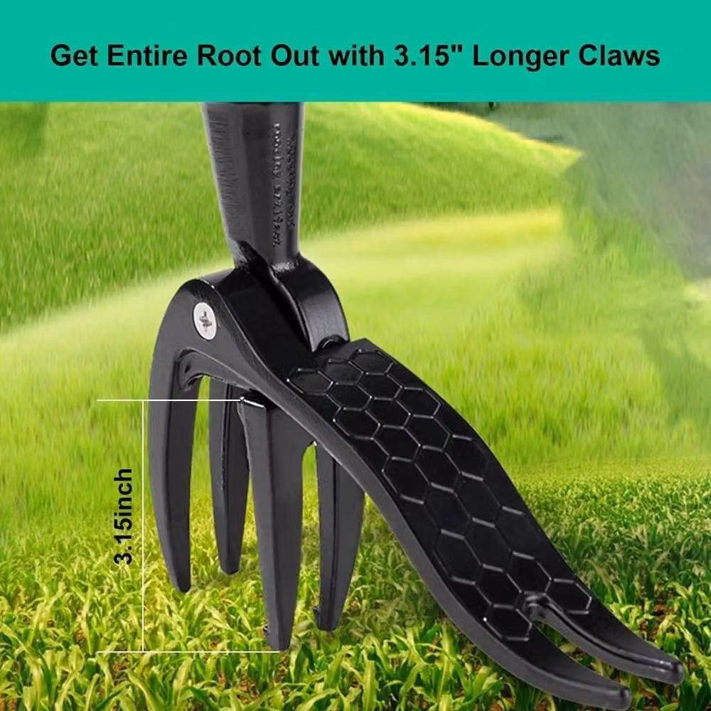 SPETLEK Manual Stand Up Weeder and Grass Root Remover in Black – 4