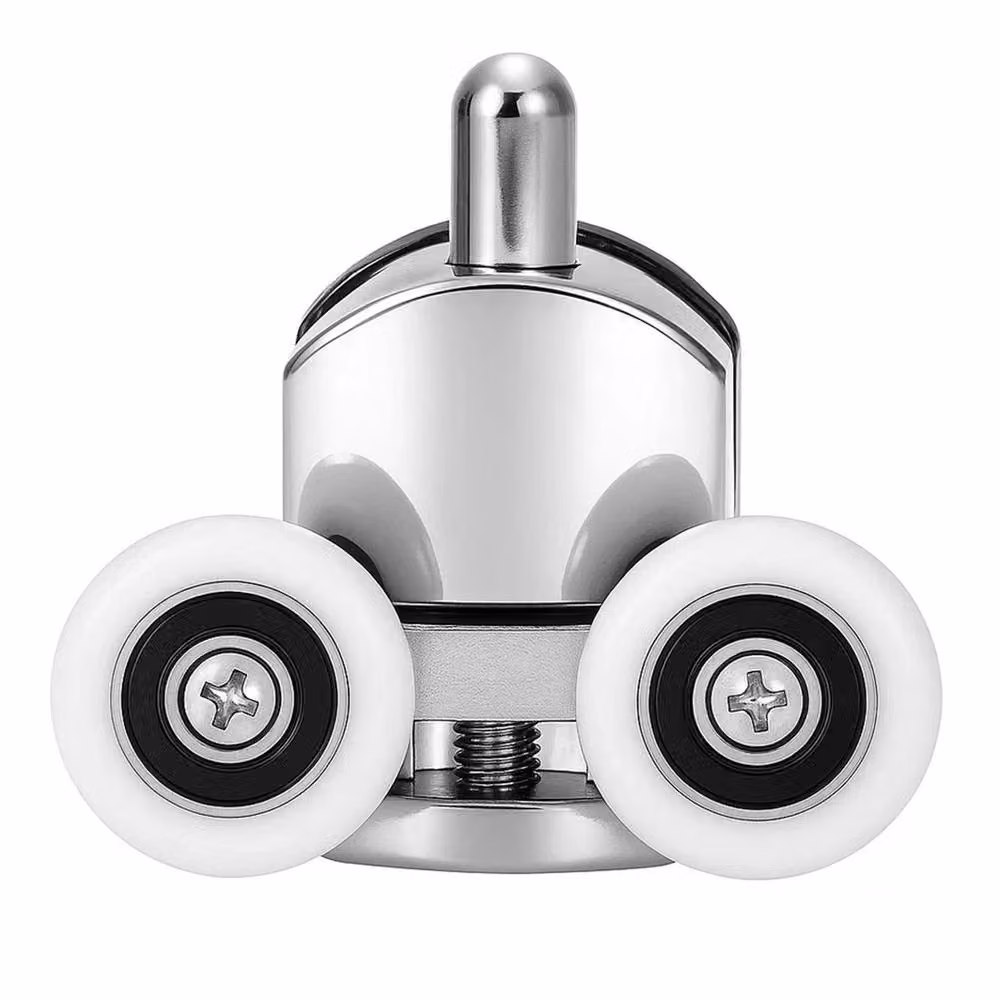 EONLION Silver Shower Screen Door Rollers, Runners and Wheels, W: 100 cm, H: 200 cm – 2