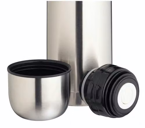 KitchenCraft Stainless Steel Vacuum Insulated Flask, 1 l, Silver – 2