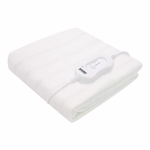 Bauer Professional 39050 Single Electric Heated Under Blanket in White, W/D/H: 120 x 60 x 60 cm