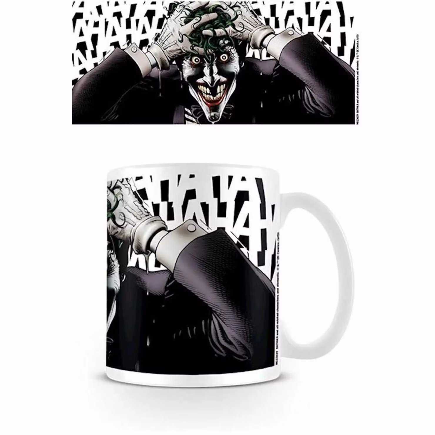 Batman The Killing Joke Ceramic Mug, Black and White, 300ml – 2