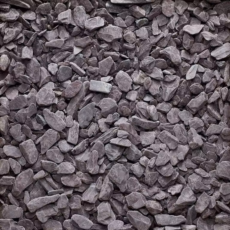 Altico Garden Products Ltd Plum Coloured Slate Chips 40 mm Bulk Bag 850 kg