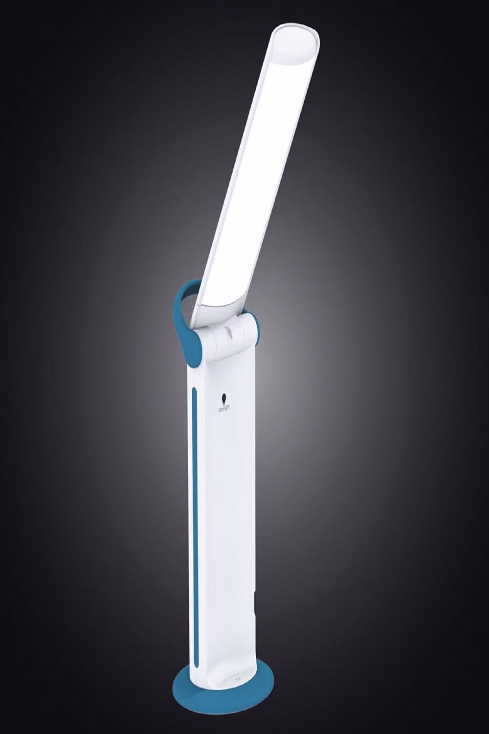 Daylight Twist 2 Go Compact Rechargeable LED Desk Lamp in Petrol, White or Multicolour – 2