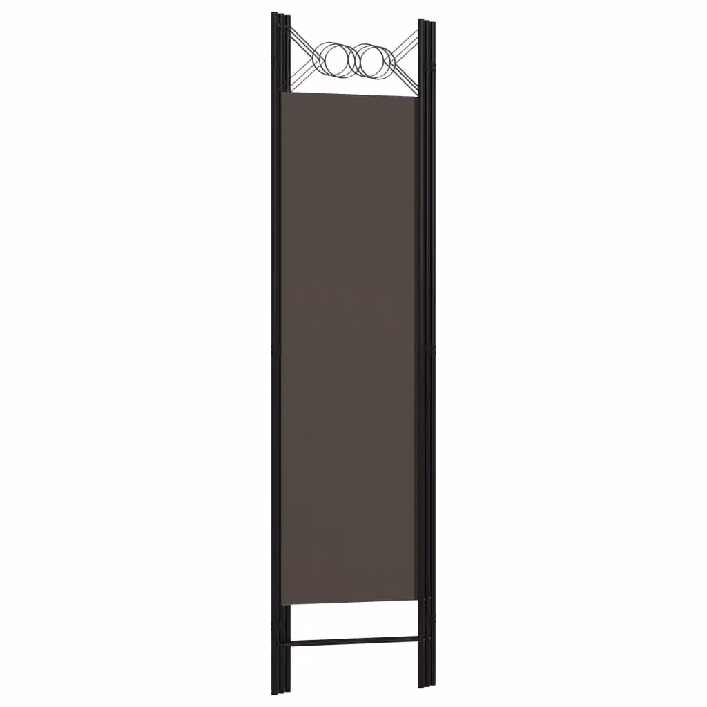 Berkfield Home 3-Panel Geometric Room Divider in Anthracite and Black, W/H: 120 x 180 cm – 3