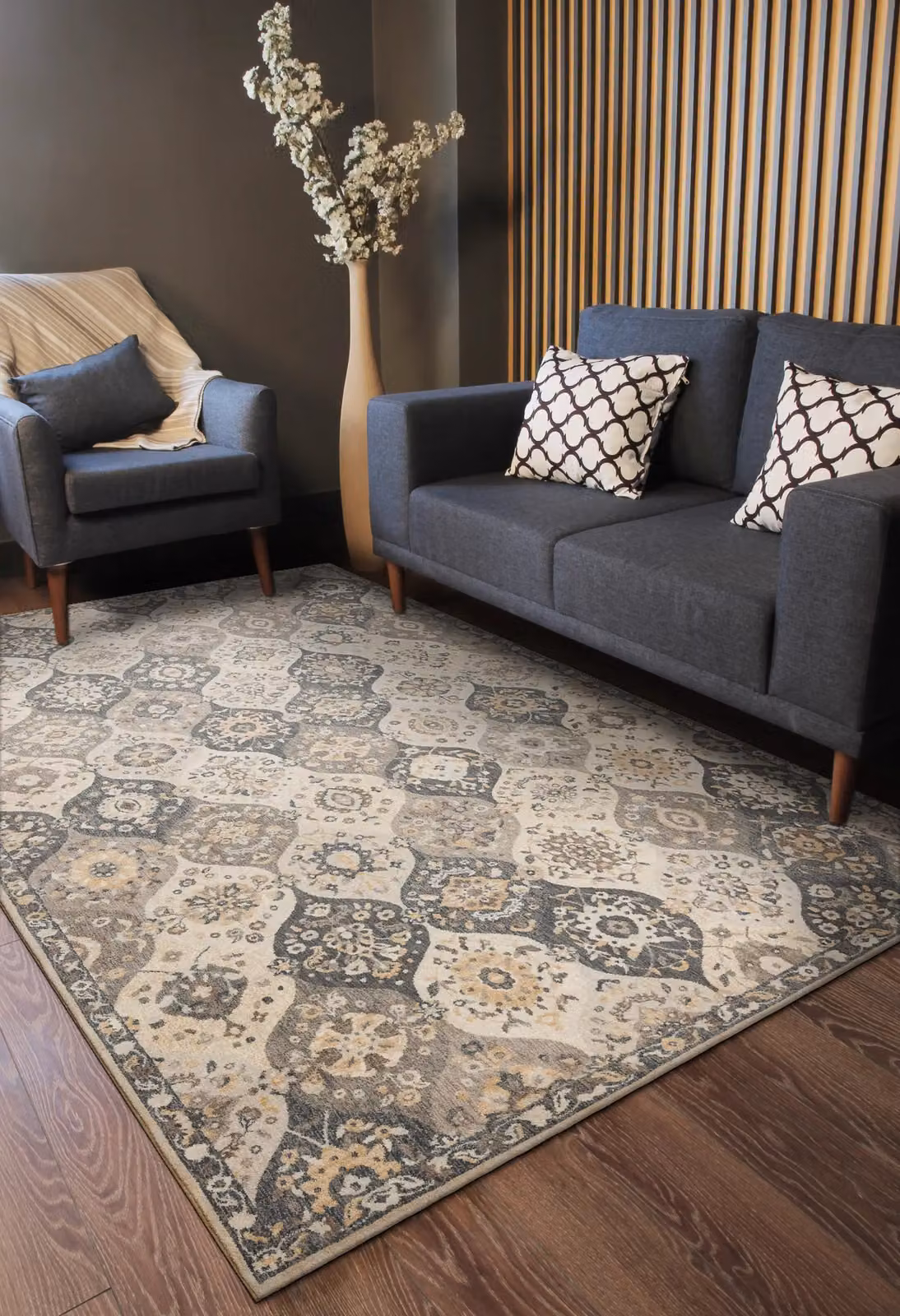 RugsX Legend Vintage Rug in Beige, W: 300 cm, D: 200 cm – 3