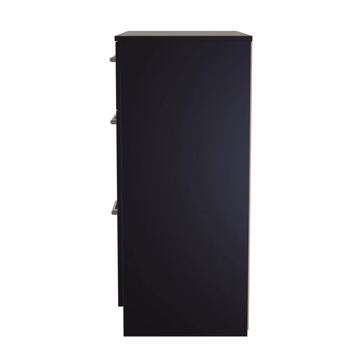 Ready Assembled 2 U Cornwall 3 Drawer Deep Chest in Black – 2