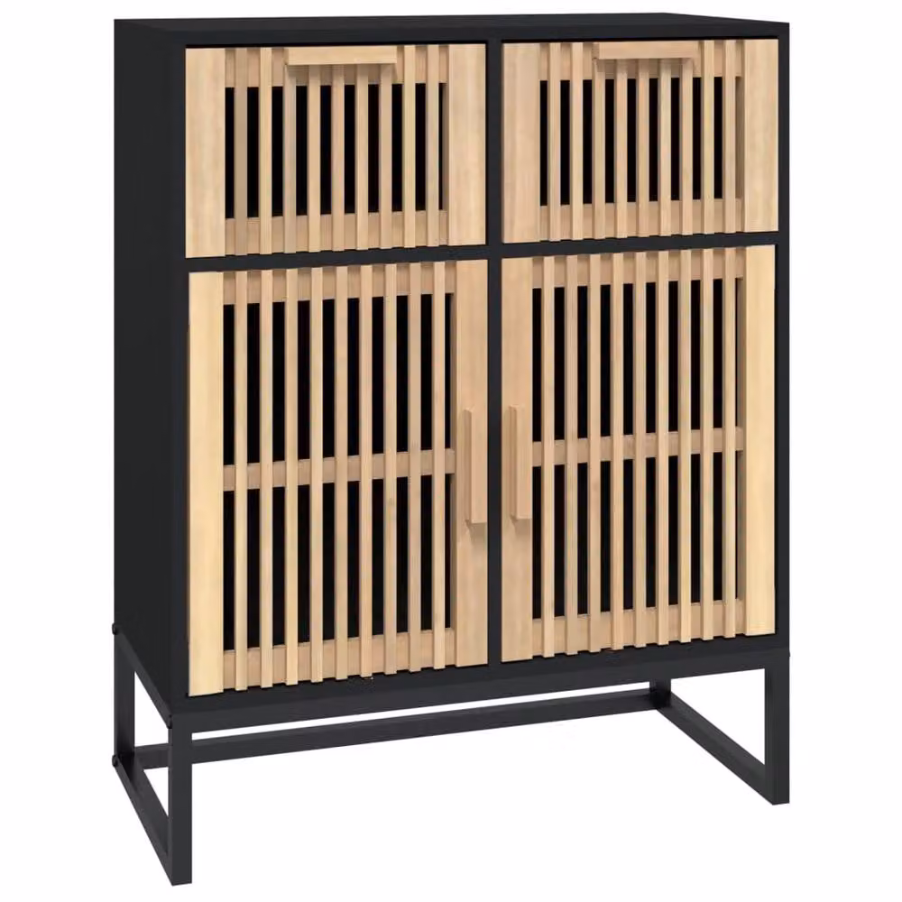Berkfield Home Black Classic Sideboard, W/D/H: 60 x 30 x 75 cm – 2