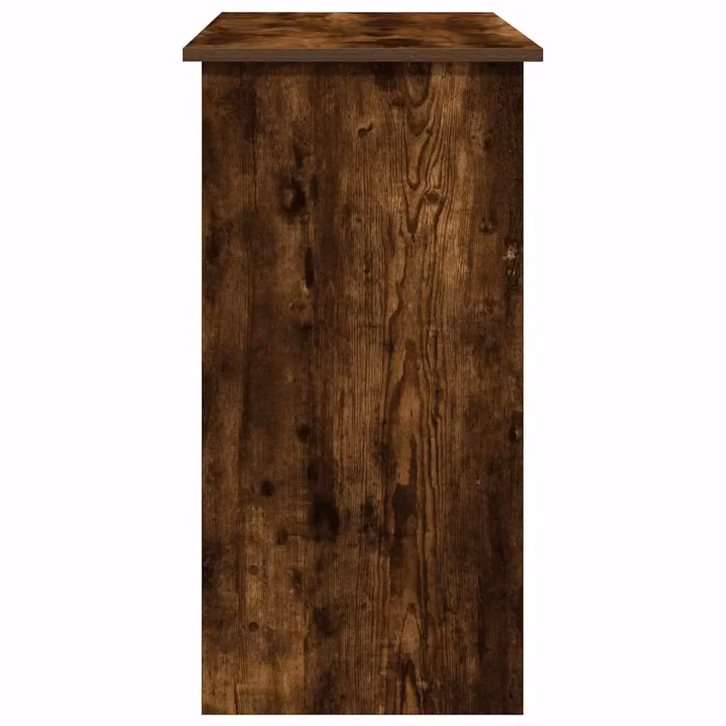 Berkfield Writing Desk in Smoked Oak Brown, W/D/H: 80 x 40 x 75 cm – 5