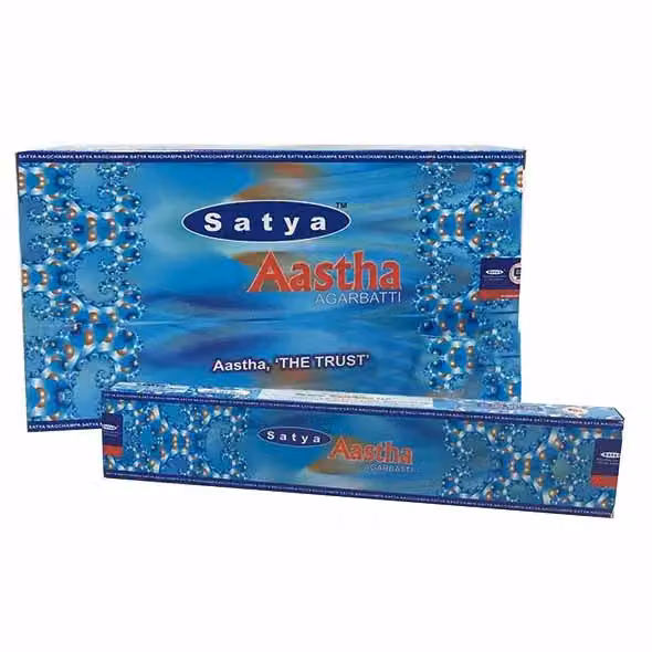 KDMD Aastha Incense Sticks, Blue, 15g – 2
