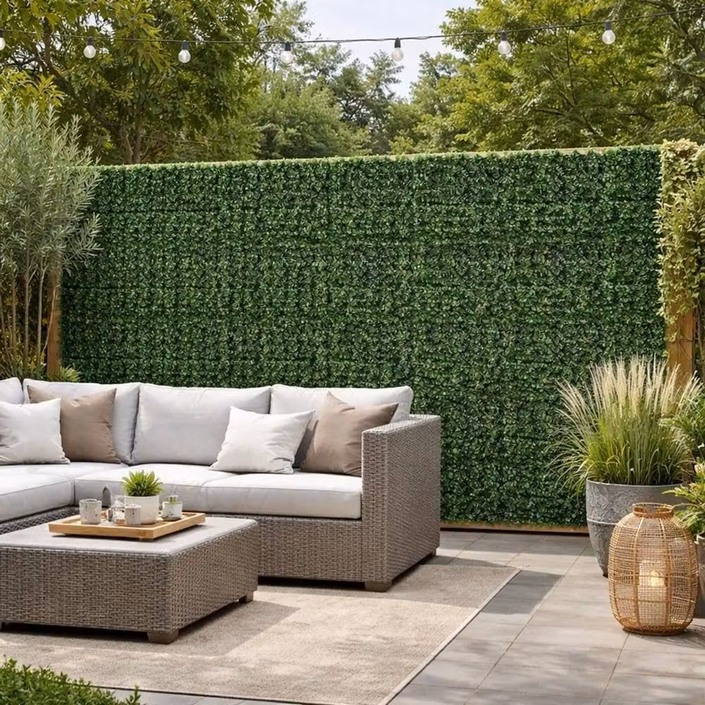 Havendro 3m Artificial Ivy Hedge Privacy Screen in Green – 1