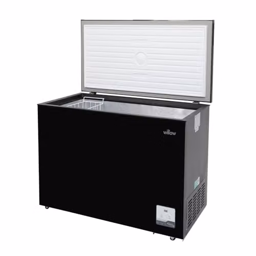 Willow 292L Freestanding Chest Freezer in Black – 3