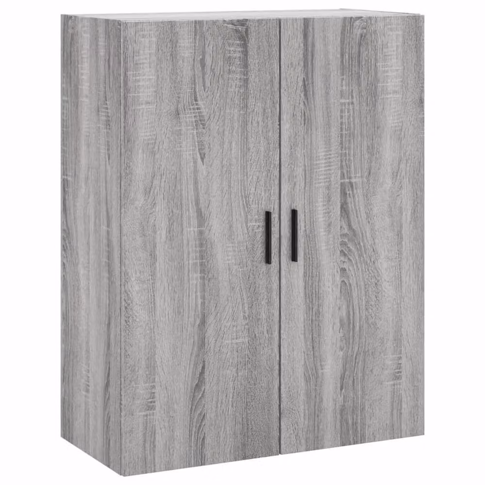 Berkfield Home Wall Mounted Cabinet in Grey Sonoma, W: 69.5 cm, D: 34 cm, H: 90 cm – 2