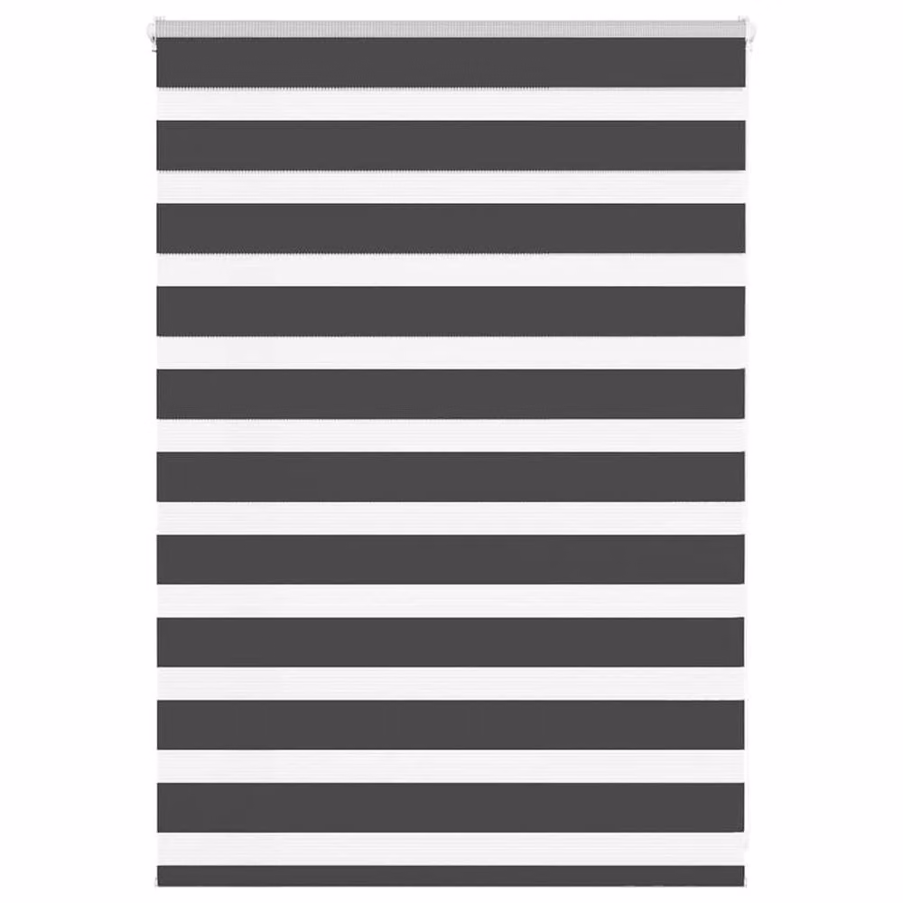 Berkfield Home Black Zebra Blind, W/H: 95 x 100 cm – 2