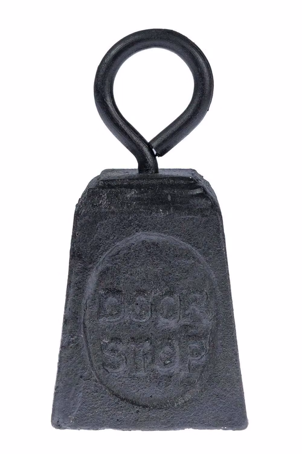 Homescapes Black Antique Cast Iron Style Plastic Door Stopper – 2